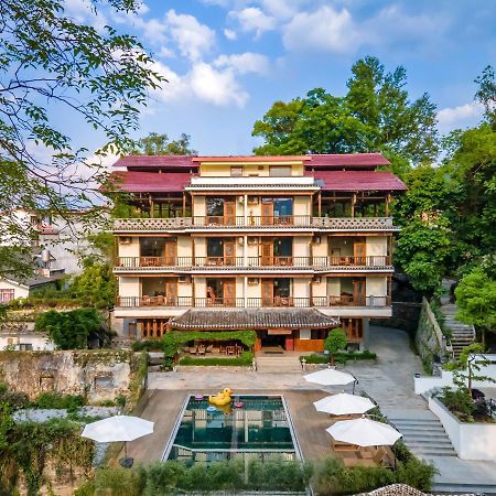 Yangshuo River Lodge Hotel-Free Pick Up From Yangshuo Area Over Three Nights מראה חיצוני תמונה