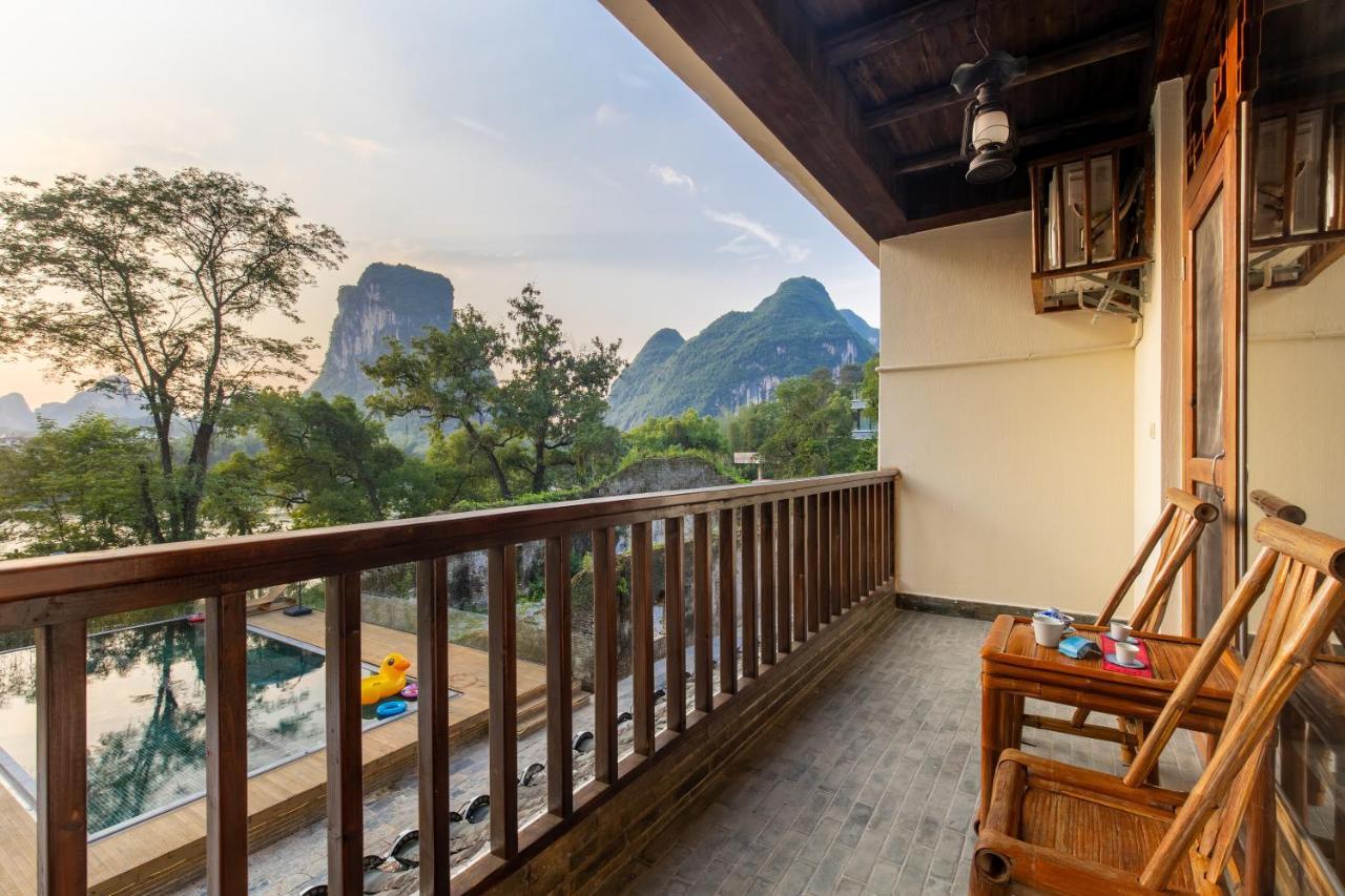 Yangshuo River Lodge Hotel-Free Pick Up From Yangshuo Area Over Three Nights מראה חיצוני תמונה