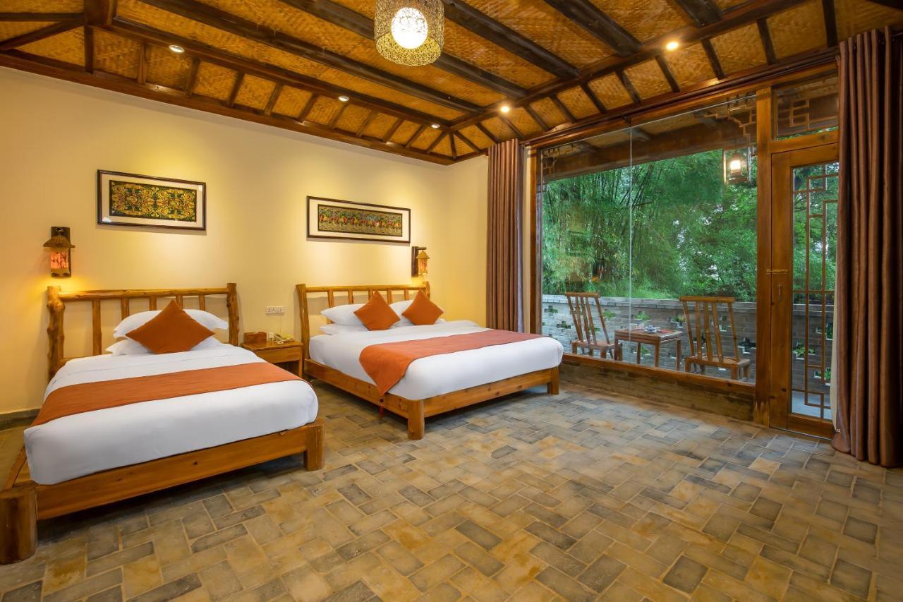 Yangshuo River Lodge Hotel-Free Pick Up From Yangshuo Area Over Three Nights מראה חיצוני תמונה