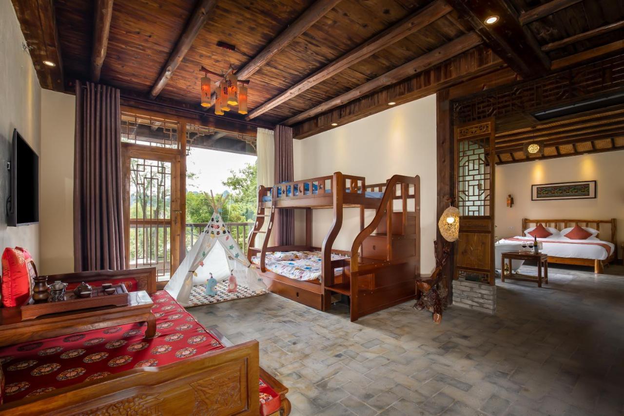 Yangshuo River Lodge Hotel-Free Pick Up From Yangshuo Area Over Three Nights מראה חיצוני תמונה