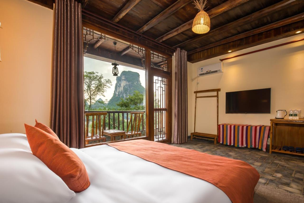 Yangshuo River Lodge Hotel-Free Pick Up From Yangshuo Area Over Three Nights מראה חיצוני תמונה