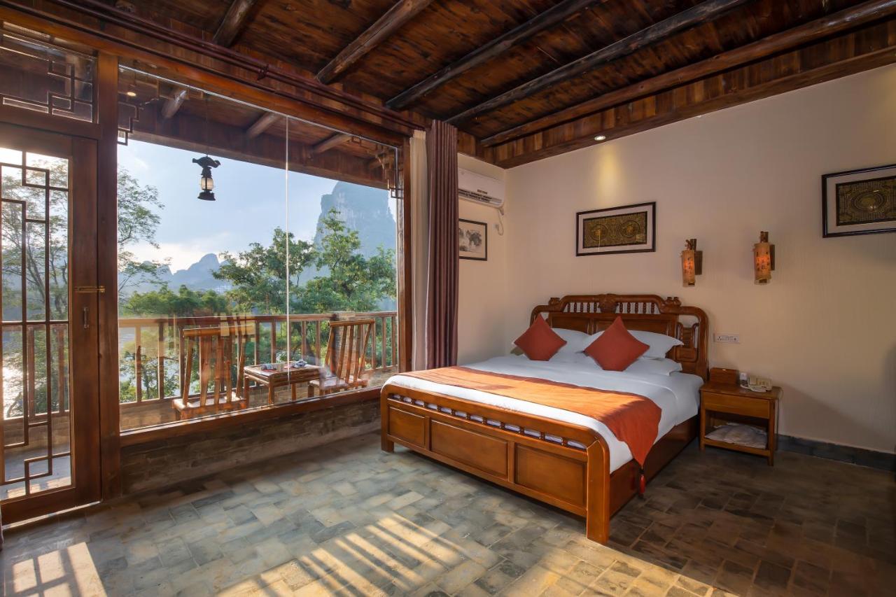 Yangshuo River Lodge Hotel-Free Pick Up From Yangshuo Area Over Three Nights מראה חיצוני תמונה