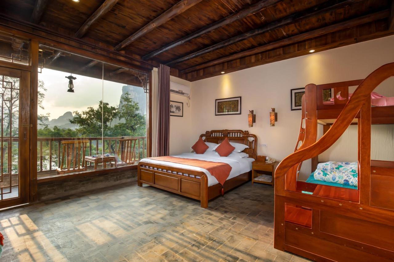 Yangshuo River Lodge Hotel-Free Pick Up From Yangshuo Area Over Three Nights מראה חיצוני תמונה