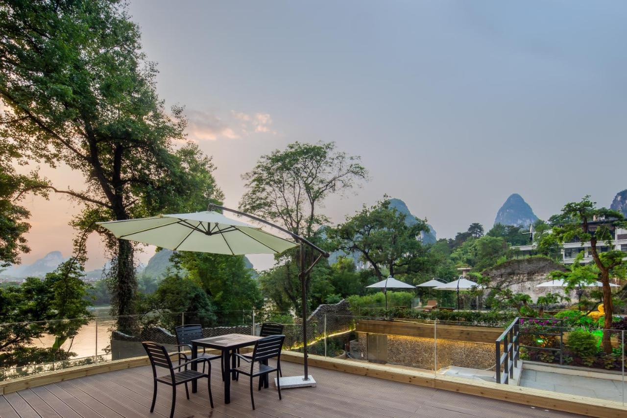 Yangshuo River Lodge Hotel-Free Pick Up From Yangshuo Area Over Three Nights מראה חיצוני תמונה