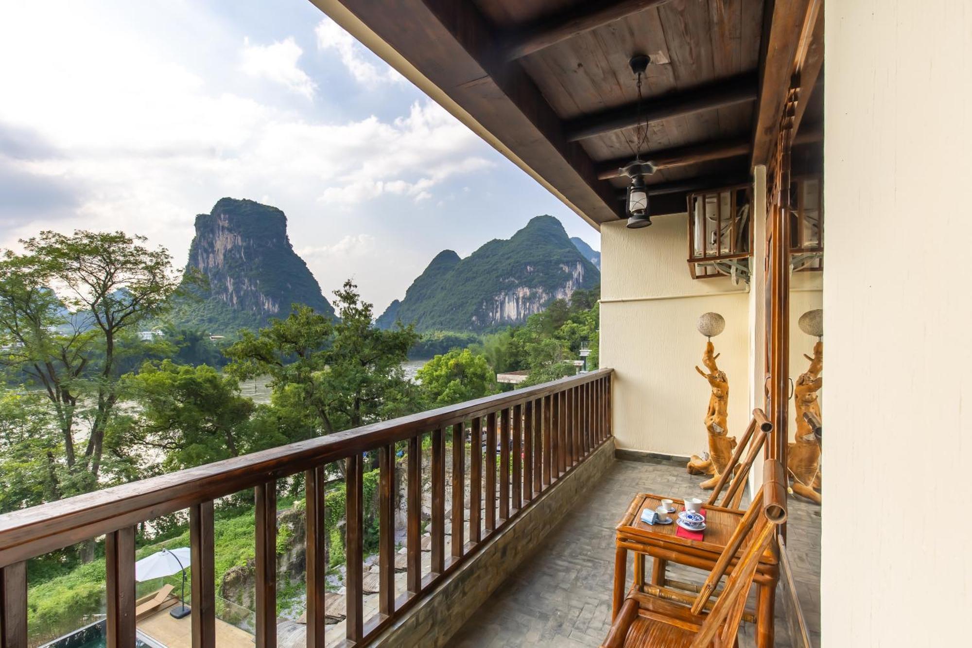 Yangshuo River Lodge Hotel-Free Pick Up From Yangshuo Area Over Three Nights מראה חיצוני תמונה